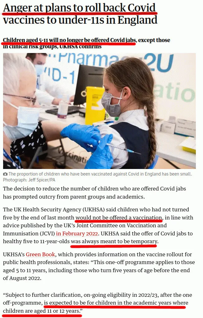 UK Government BANS COVID Shots for Children 11 Years Old and Younger [VIDEO]